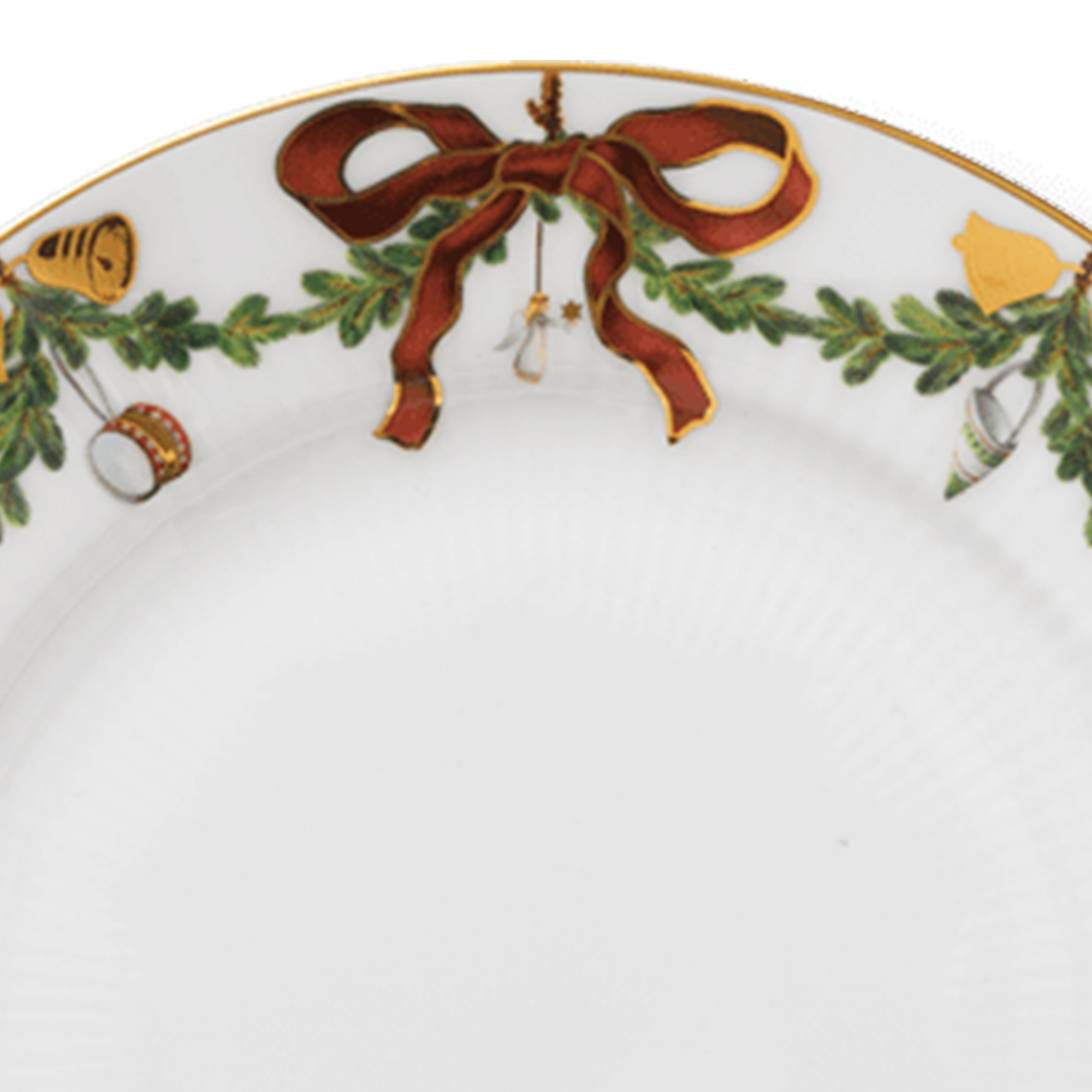 Zoom image of Star Fluted Christmas Plate 19 cm